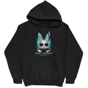 Gray Rabbit Podcast Sweatshirt (Black)