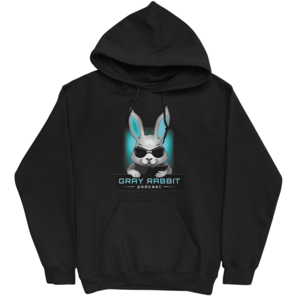 Gray Rabbit Podcast Sweatshirt (Black)