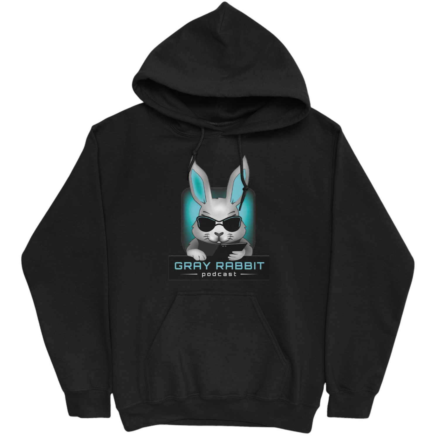 Gray Rabbit Podcast Sweatshirt (Black)