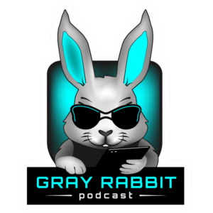 Gray Rabbit Podcast Sticker